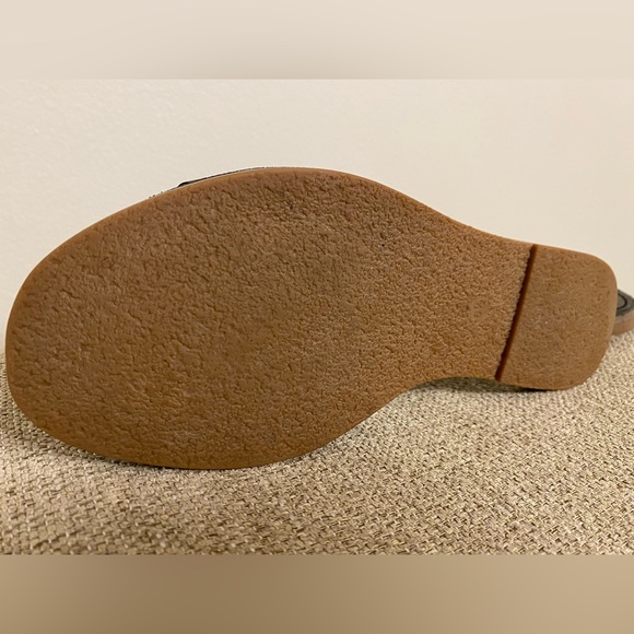 MADEWELL The Boardwalk Post Slide Sandal in Leather - Picture 10 of 13